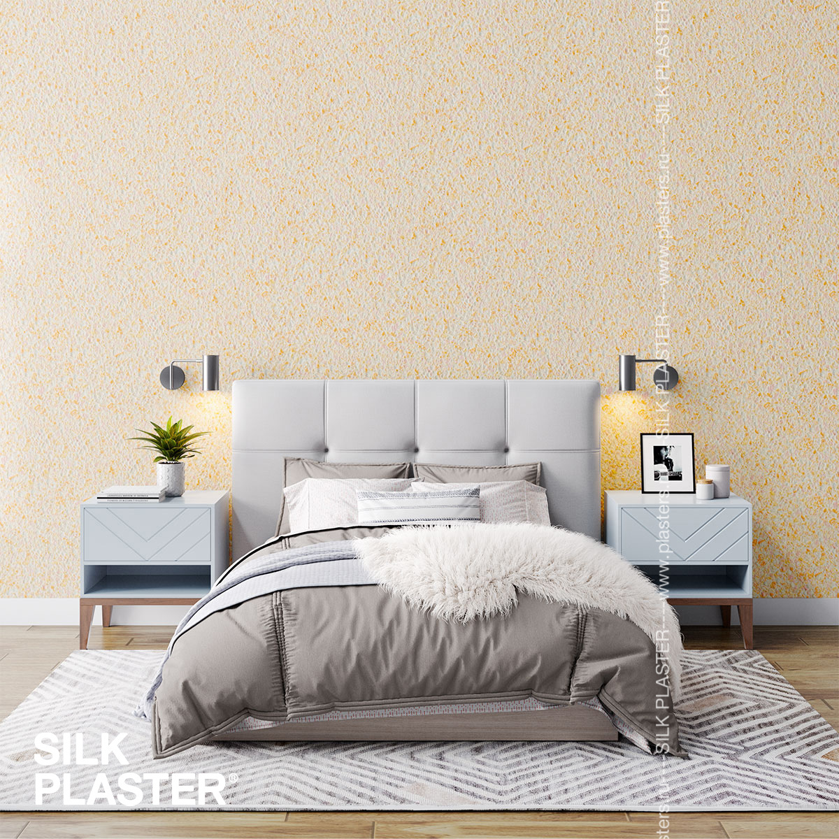 Жидкие обои Silk Plaster Premium 805, бежевый